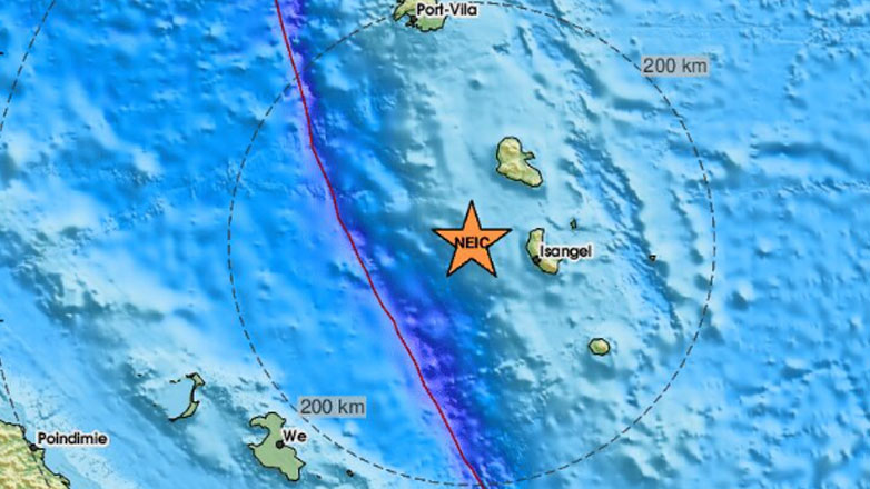 Σεισμός 6 Ρίχτερ στα νησιά Βανουάτου