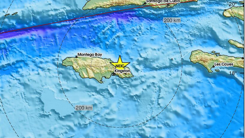 Σεισμός 5,4 βαθμών κοντά στο Κίνγκστον της Τζαμάικας