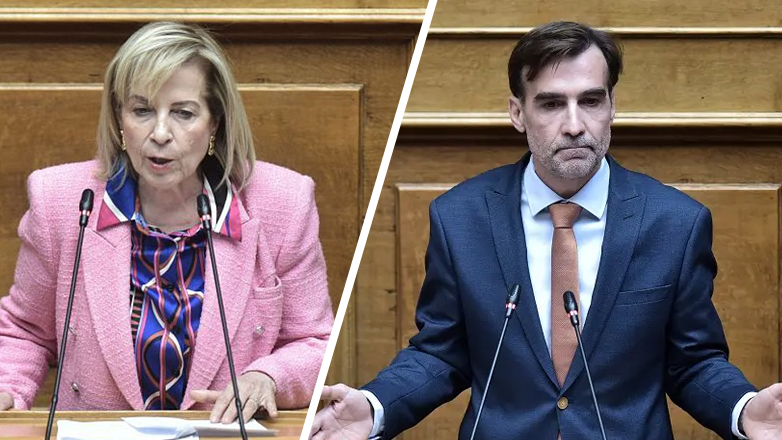 Κωνσταντοπούλου: Τελεσίγραφο 48 ωρών στον Μιχάλη Χουρδάκη και την μητέρα του να παραδώσουν τις έδρες