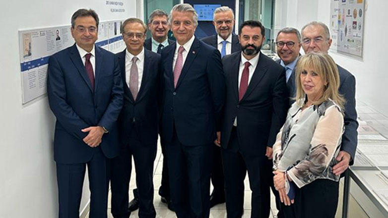 Οι διοικήσεις των τεσσάρων συστημικών τραπεζών παρέθεσαν γεύμα εργασίας προς τιμήν του Τούρκου πρέσβη Ç. Erciyes