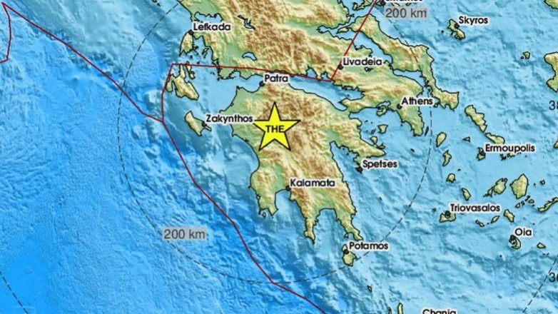 Σεισμός 3,4 Ρίχτερ νότια της Κρήτης