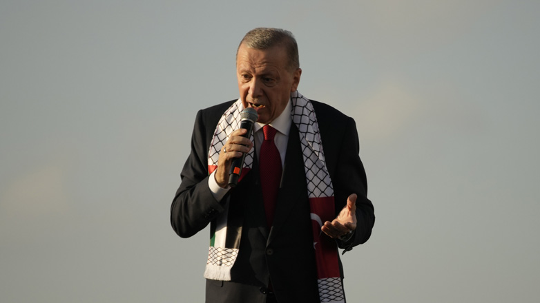 Ερντογάν: «Εφαρμογή το συντομότερο ανθρωπιστικής κατάπαυσης του πυρός στη Γάζα»