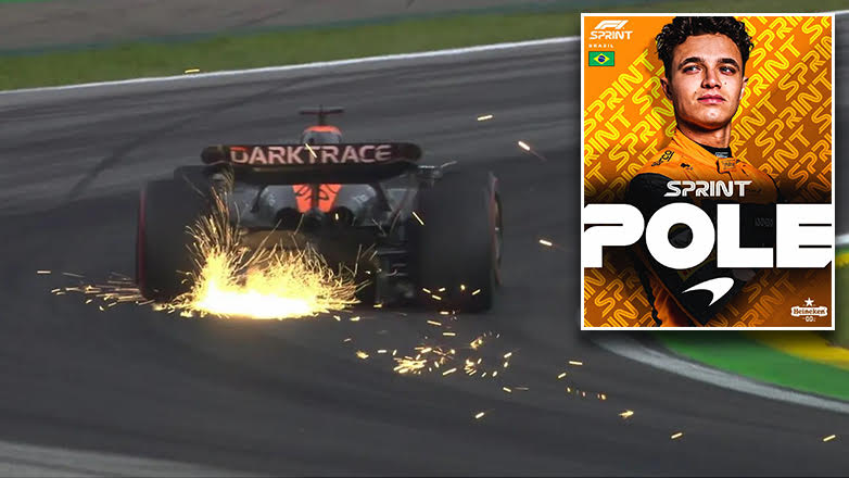 Formula 1: Ο Lando Norris πήρε την πρώτη Pole Position στην καριέρα του και ξεκινάει πρώτος στο Sprint στο Interlagos