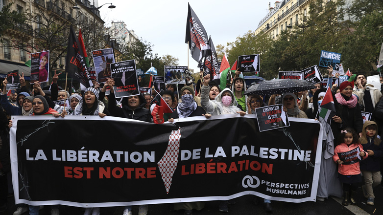 Χιλιάδες διαδηλωτές  συμμετείχαν σε πορείες υπέρ των Παλαιστινίων σε Γαλλία και Γερμανία
