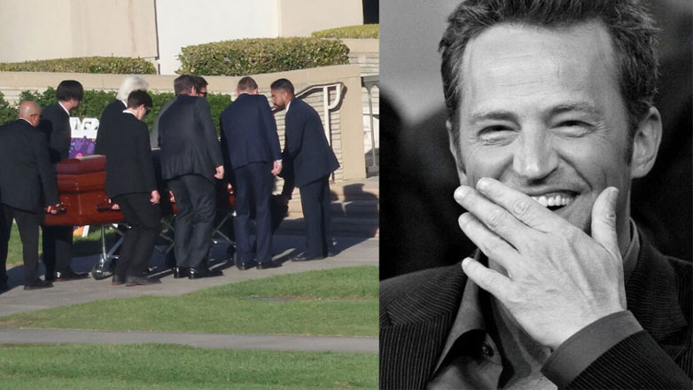 Matthew Perry: Οι συμπρωταγωνιστές του στα «Φιλαράκια» τον συνόδευσαν στην τελευταία του κατοικία