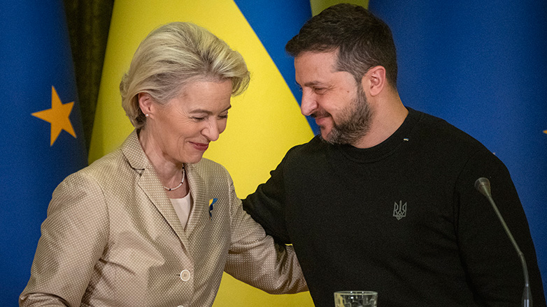 Φον ντερ Λάιεν: Η Ουκρανία έχει τη δυνατότητα να προχωρήσει στο επόμενο στάδιο της ενταξιακής διαδικασίας