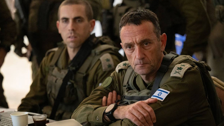 Ο αρχηγός του ισραηλινού γενικού επιτελείου επιθεώρησε τα στρατεύματά του στη Γάζα