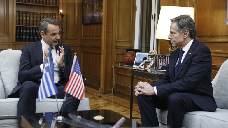 Τηλεφωνική επικοινωνία Μπλίνκεν – Μητσοτάκη