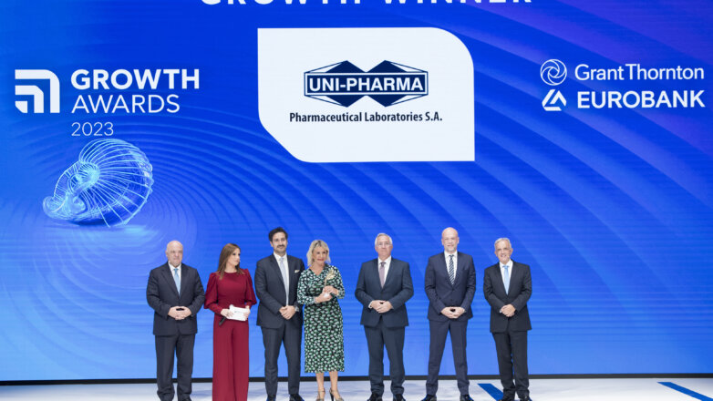Η UNI-PHARMA στους Growth Winners των βραβείων GROWTH AWARDS 2023