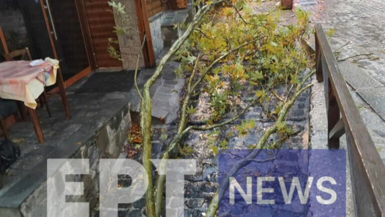 Ήπειρος: Kατολισθήσεις, πλημμύρες και ζημιές στο οδικό δίκτυο άφησε πίσω της η κακοκαιρία