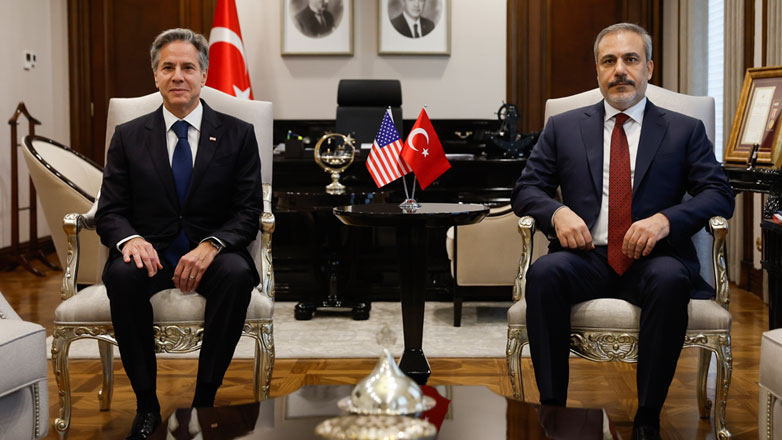 Χωρίς δηλώσεις έληξε η συνάντηση Μπλίνκεν – Φιντάν