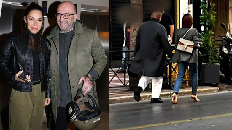 Μαριάντα Πιερίδη & Δημήτρης Κατριβέσης: Χέρι – χέρι στο κέντρο της Αθήνας μετά την επανασύνδεση