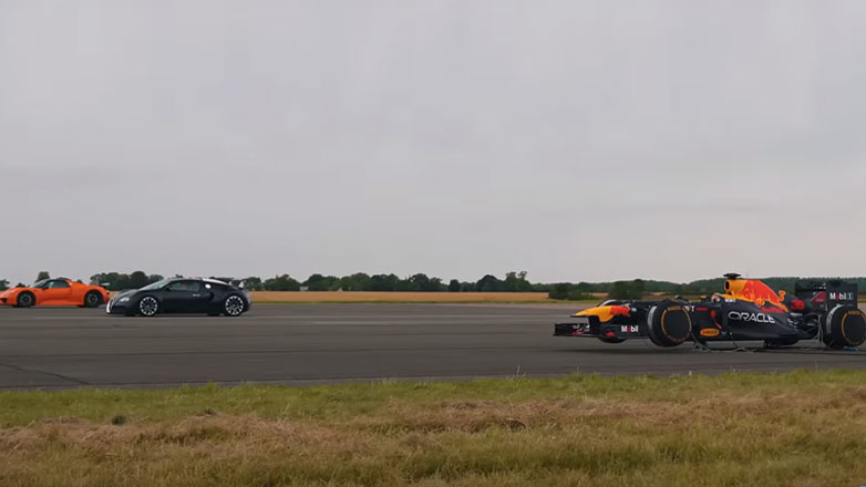 Πόσο γρηγορότερο είναι ένα μονοθέσιο της F1 απέναντι στα ταχύτερα supercars του κόσμου;