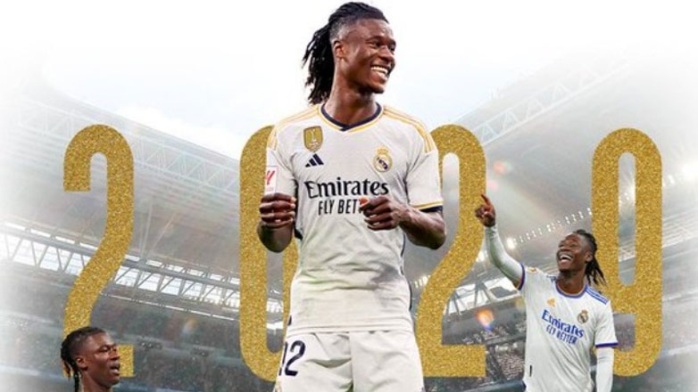 Μέχρι το 2029 στη Ρεάλ ο Καμαβινγκά