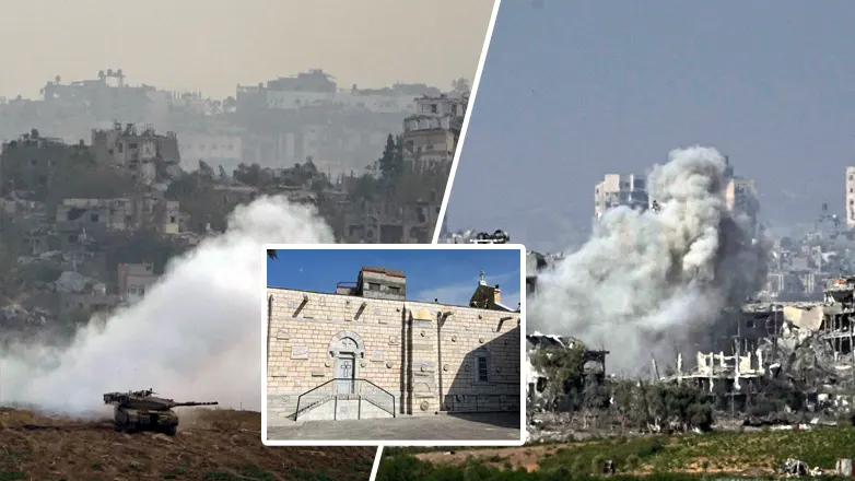 Οκτώ Έλληνες εγκλωβισμένοι στο μοναστήρι του Αγίου Πορφυρίου στη Γάζα