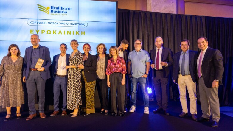 Ο Όμιλος Ευρωκλινικής έλαβε πέντε βραβεία στα Healthcare Business Awards 2023