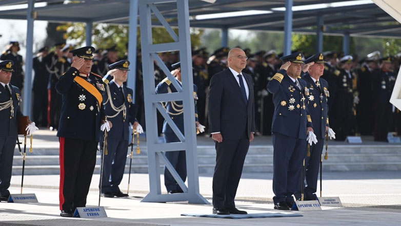 Παρουσία Δένδια στην εορτή του Προστάτη της Πολεμικής Αεροπορίας Αρχαγγέλου Μιχαήλ στη Σχολή Ικάρων