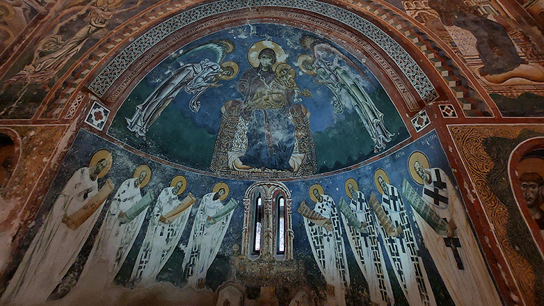 Βόρεια Μακεδονία: Η πορεία των εργασιών στο βυζαντινό ναό του Αγίου Γεωργίου στο Κουρμπίνοβο