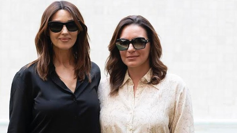 Τη Μόνικα Μπελούτσι συνάντησε η υπουργός Τουρισμού Όλγα Κεφαλογιάννη