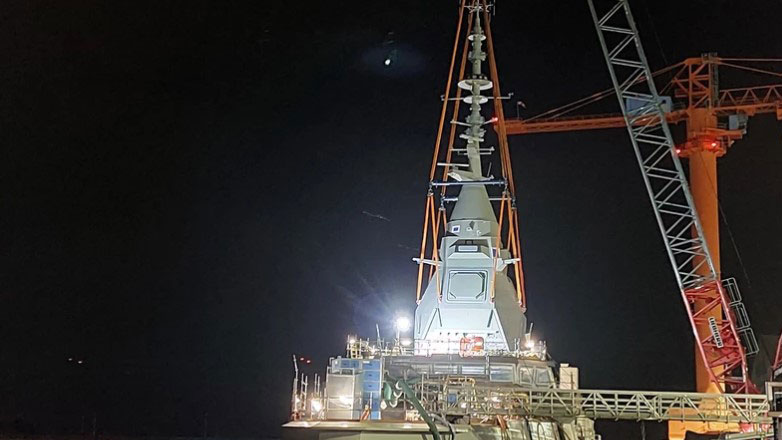 Υπερσύγχρονο ψηφιακό σύστημα μάχης τοποθετήθηκε στη φρεγάτα «Κίμων»