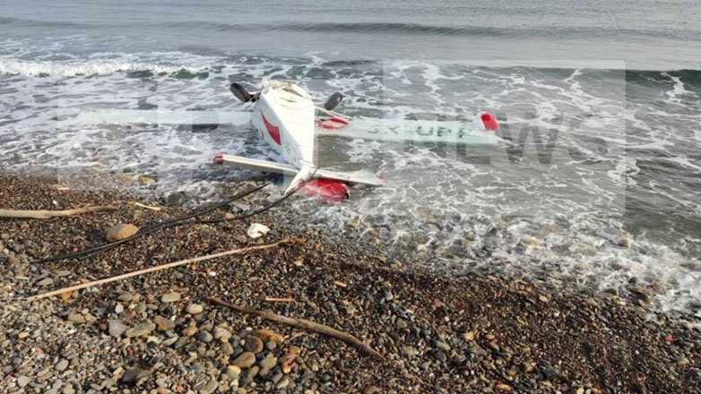 Στην παραλία του Μάλεμε ξεβράστηκαν τα συντρίμμια του αεροσκάφους