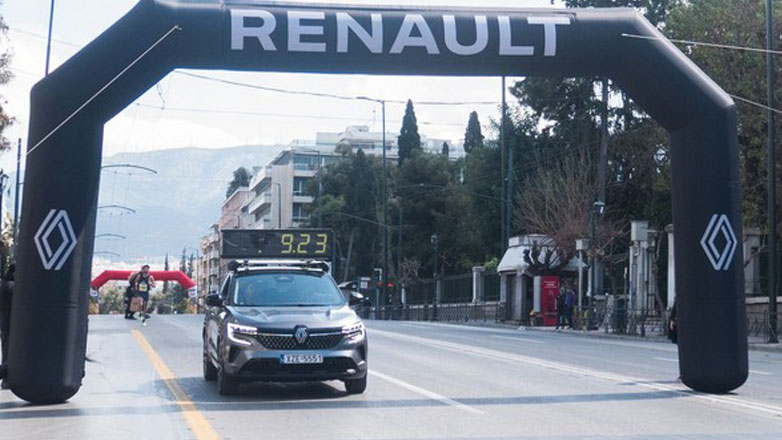 Η Renault επίσημος χορηγός του 40ου Αυθεντικού Μαραθωνίου Αθηνών
