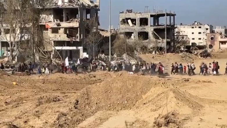 IDF: Νέο βίντεο δείχνει χιλιάδες αμάχους να εγκαταλείπουν την Γάζα