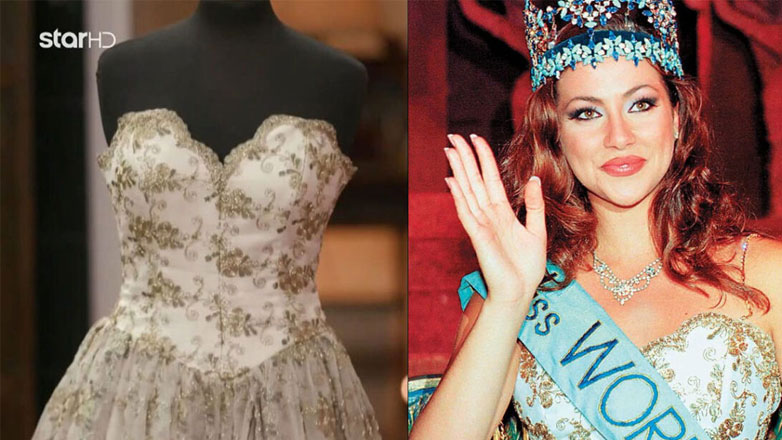 Ειρήνη Σκλήβα: Στο σφυρί το φόρεμα της Μις Κόσμος 1996 – Η αντίδρασή της