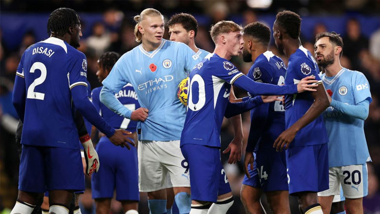 Αγγλία: Γκολ και θέαμα στο Λονδίνο, 4-4 η Τσέλσι με τη Μάντσεστερ Σίτι