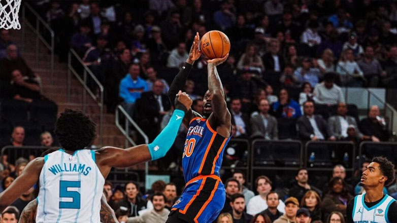 ΝΒΑ: Τρίτη σερί εντός έδρας νίκη για τους Νικς, 129-107 τους Χόρνετς