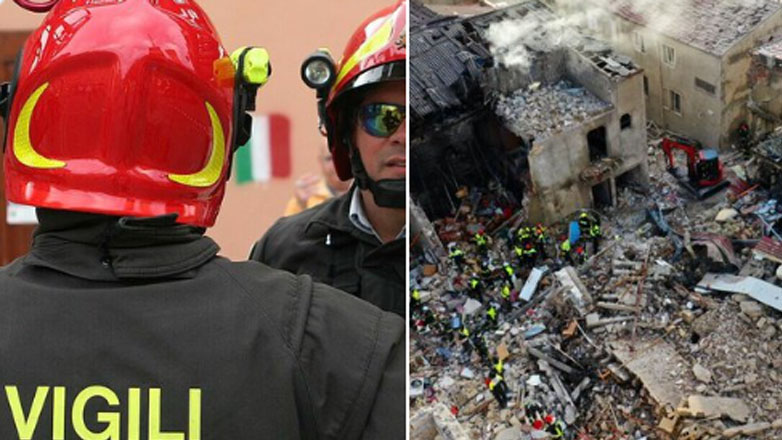 Ιταλία: 31 τραυματίες εξαιτίας έκρηξης και κατάρρευσης τμήματος κτηρίου όπου φιλοξενούνταν αιτούντες άσυλο