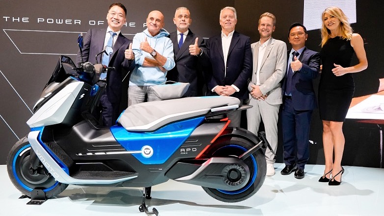 Η Δύναμη του Αέρα στο Vmoto APD Concept του Pininfarina