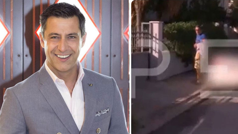 Κωνσταντίνος Αγγελίδης: Η πρώτη εμφάνιση στην κάμερα – Περπατάει, οδηγεί αυτοκίνητο και πηγαίνει τον γιο του σχολείο