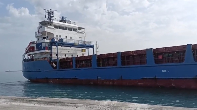 Γάζα: Τουρκικό πλοίο έφτασε στο αιγυπτιακό λιμάνι Αλ Αρίς που μεταφέρει νοσοκομεία εκστρατείας