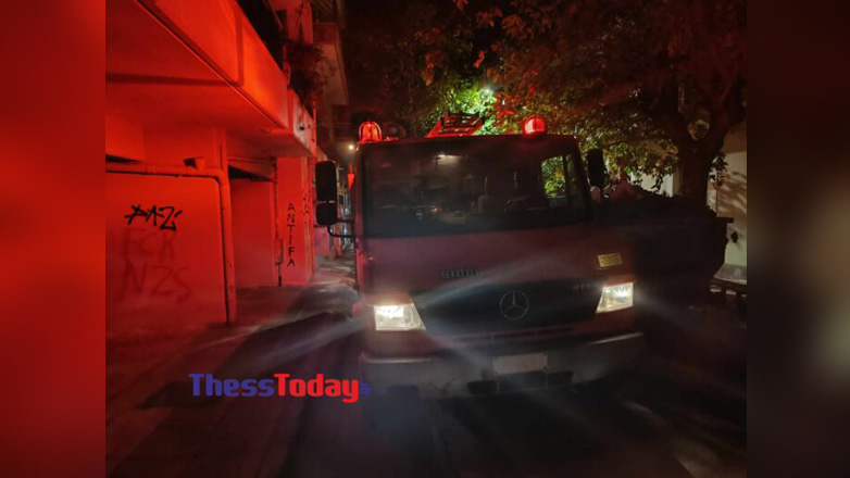 Αναστάτωση από φωτιά σε διαμέρισμα στη Θεσσαλονίκη