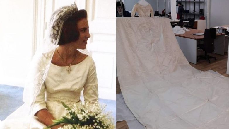 Βρέθηκε ύστερα από 59 χρόνια το βασιλικό νυφικό της Άννας Μαρίας στο Τατόι