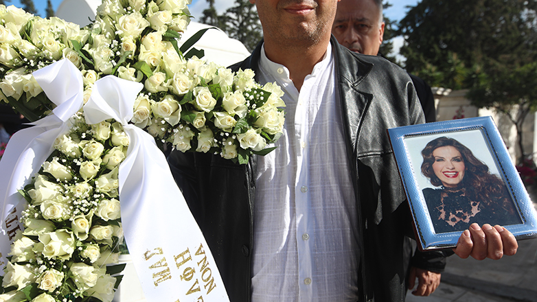 Το τελευταίο αντίο στην Κάτια Νικολαΐδου