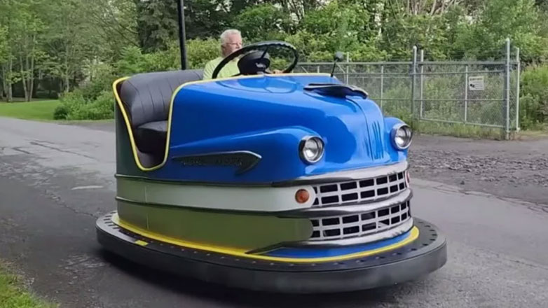 Θηριώδες αυτοκινητάκι από τα «Συγκρουόμενα» με άδεια κυκλοφορίας για το δρόμο – Θα το οδηγούσες;