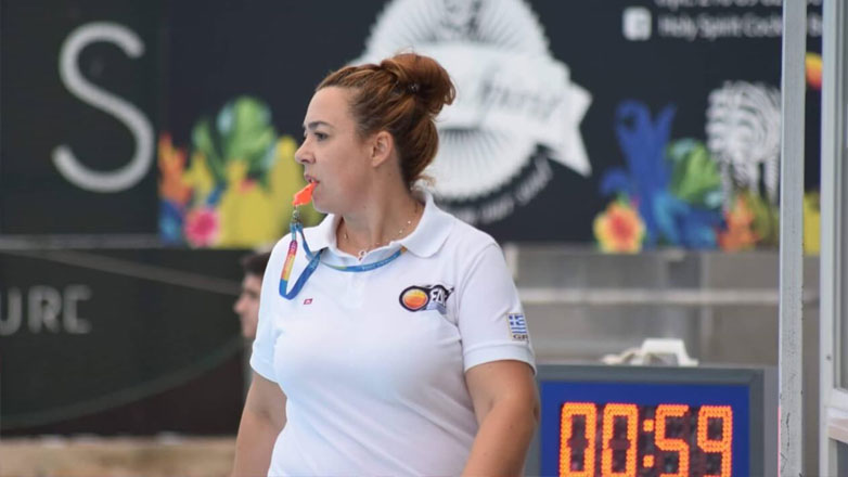 Μαρία Δασκαλοπούλου: «Μεγάλη τιμή να “σφυρίξω” στις κορυφαίες διοργανώσεις του 2024»