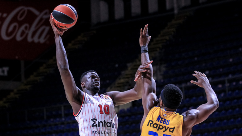 Παλικαρίσιο «διπλό» για τον Ολυμπιακό, 79-74 τη Μακάμπι Τελ Αβίβ