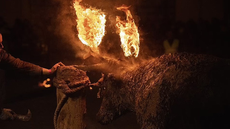 «Toro Jubilo»: Το βάρβαρο ισπανικό φεστιβάλ όπου βάζουν φωτιά στα κέρατα ταύρου