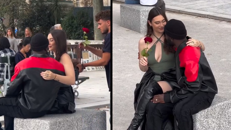 Η έκπληξη με το τριαντάφυλλο