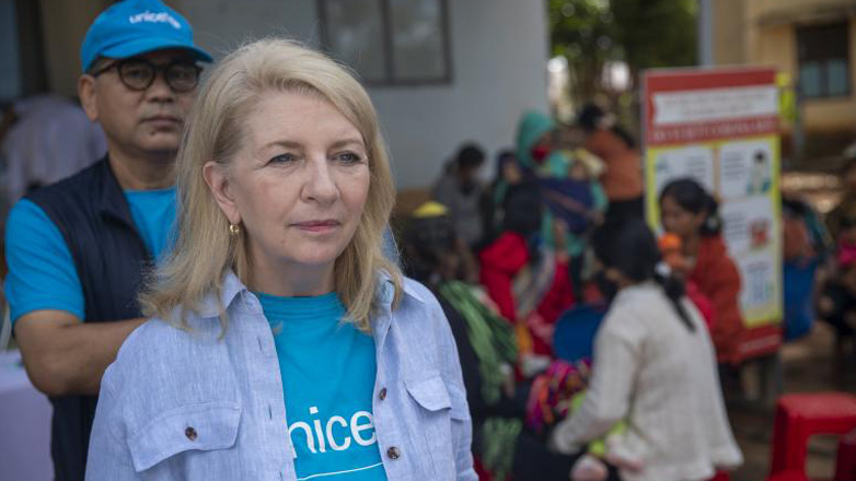 ΟΗΕ: Η εκτελεστική διευθύντρια της UNICEF τραυματίστηκε σε τροχαίο καθ’ οδόν για Γάζα