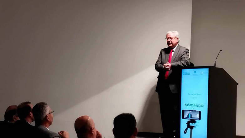 Θεσσαλονίκη: Τιμήθηκε ο διεθνώς αναγνωρισμένος συνθέτης Χρήστος Σαμαράς