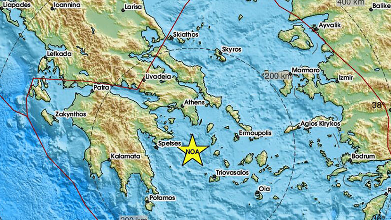 Σεισμός 3,5 Ρίχτερ ανοιχτά της Ύδρας