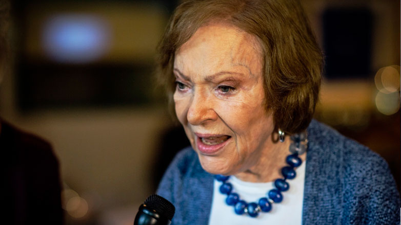 Η πρώην πρώτη κυρία των ΗΠΑ Ροζαλίν Κάρτερ λαμβάνει παρηγορητική φροντίδα στο σπίτι της