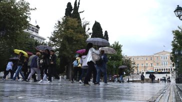 Κρύο με βροχές, καταιγίδες και βοριάδες μέχρι 10 μποφόρ