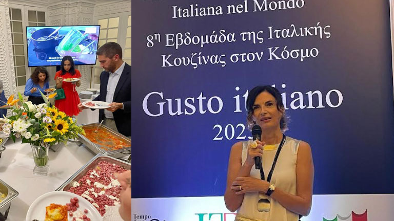 Πρέσβειρα Ιταλίας: «Είναι ξεκάθαρο, και στη γαστρονομία, ότι η Ιταλία και η Ελλάδα ανήκουν στην ίδια οικογένεια»