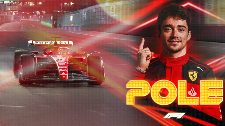 «Άναψαν» φωτιά οι Ferrari στο «Las Vegas Strip Circuit»- Ο Charles Leclerc κέρδισε την Pole Position
