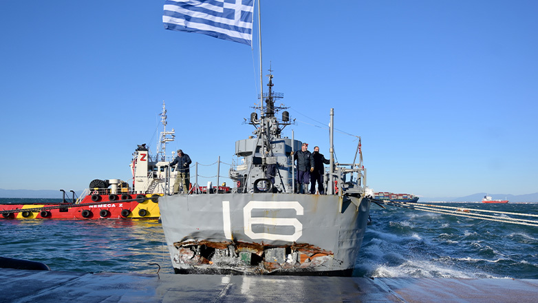 Επιχείρηση διάσωσης του αντιτορπιλικού «Βέλος»